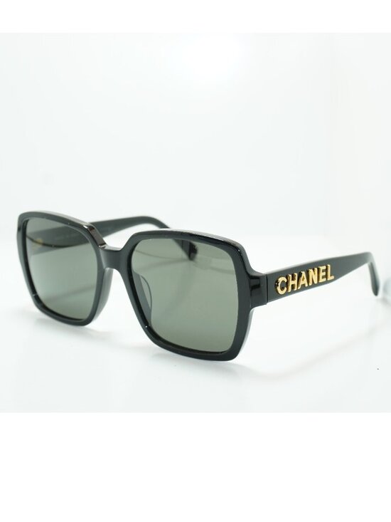 CHANEL 5408-A C.622/S4 Black Gray – France Designer Sunglas main image 6